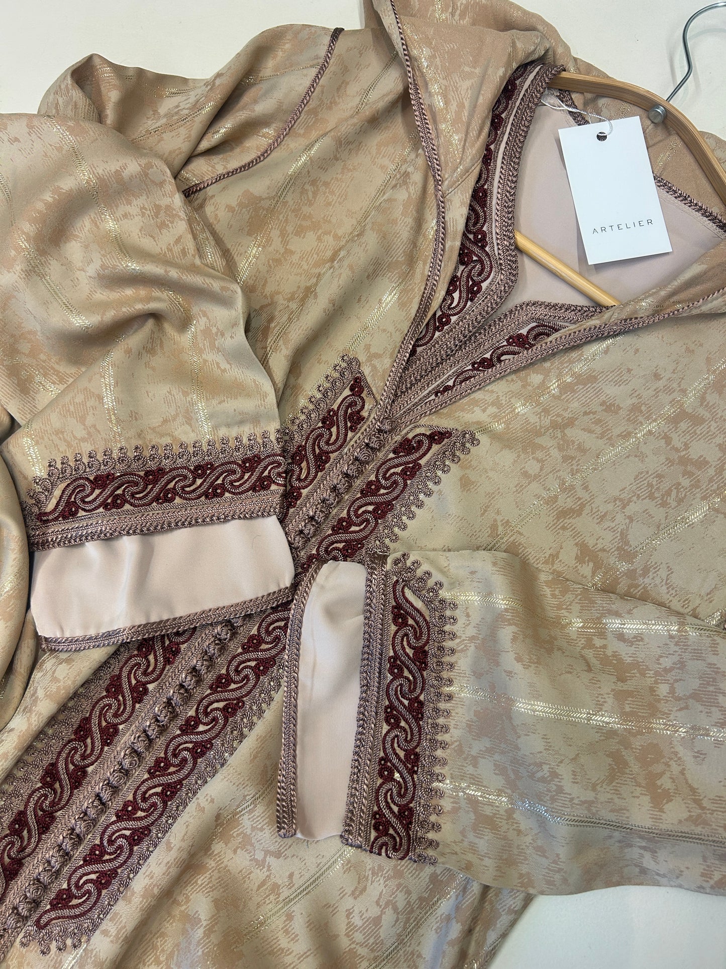 NADYA DJELLABA TWO-PIECE