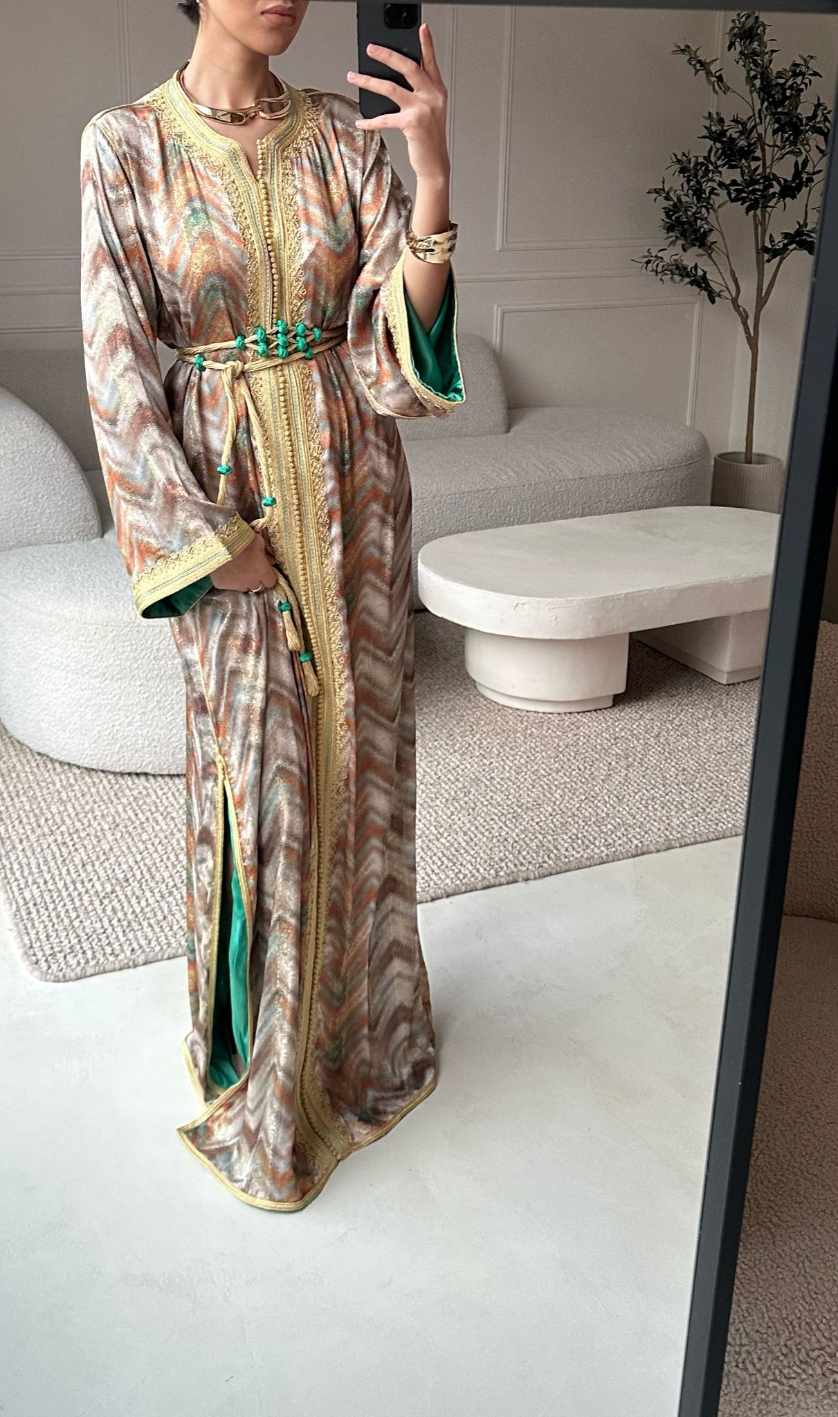 CAFTAN LAILA GREEN