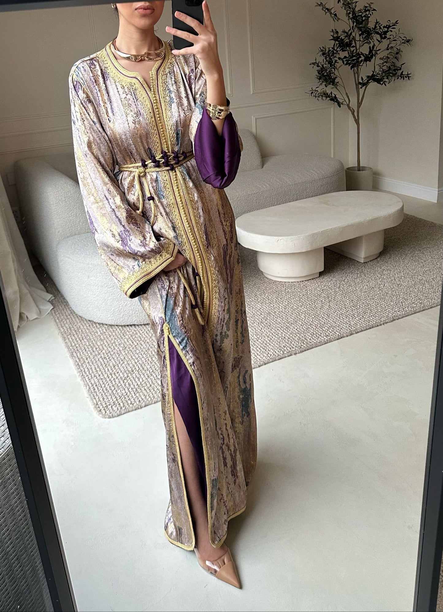 CAFTAN LAILA PURPLE